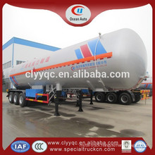 for sale cheap LPG semi Truck Trailer Large volume 3 axle fuel tank container semi trailer